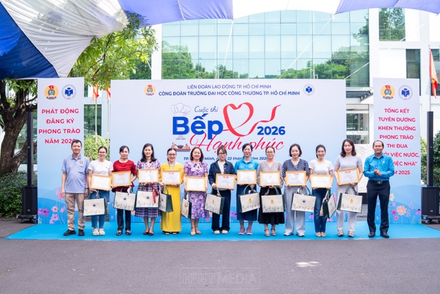 Tuyên dương nữ công đoàn viên năm 2025 – Tôn vinh những bông hoa đẹp của HUIT