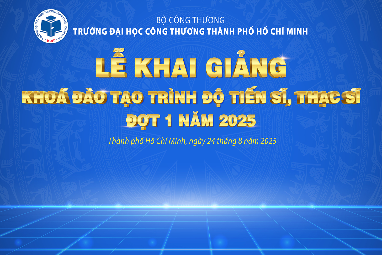 Tổ chức Lễ Khai giảng khóa đào tạo trình độ Tiến sĩ, Thạc sĩ đợt 1 năm 2025